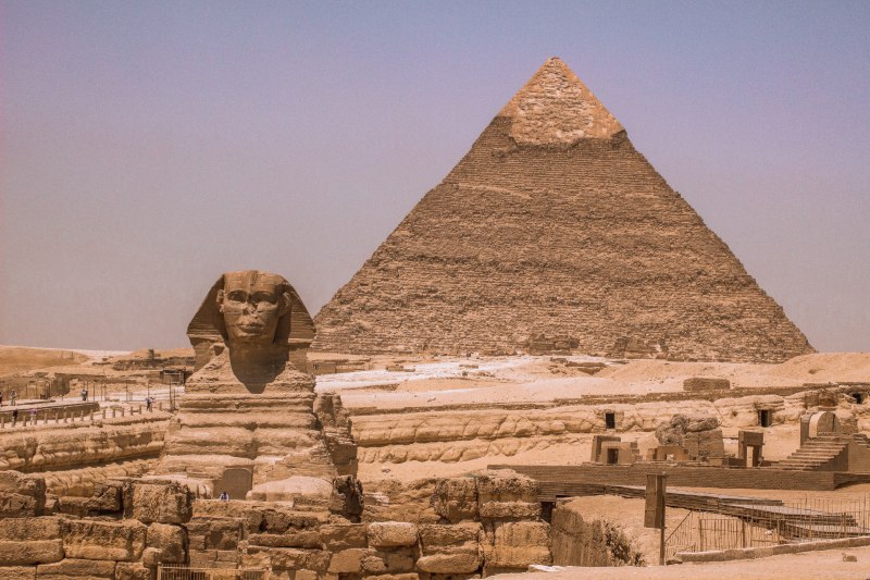 piramida lui khafra si sfinxul